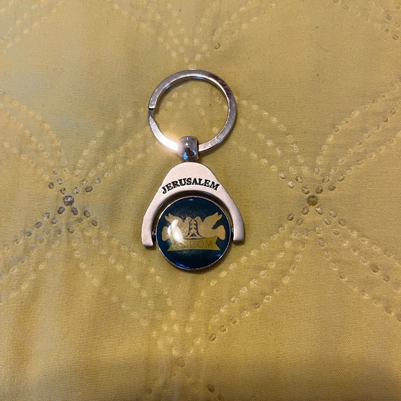 Keychain key ring Jerusalem shalom - Picture 5 of 8